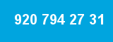 920 794 27 31 920 794 27 31